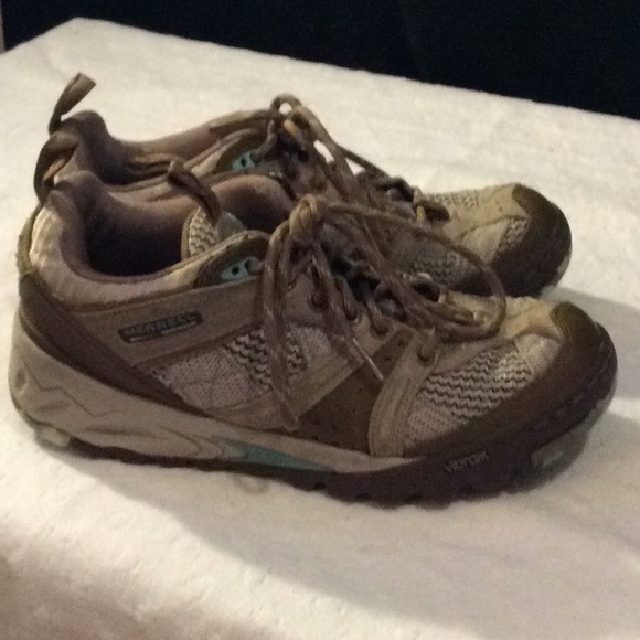 Merrell Ortho-lite brown and beige sneakers # 6.5 - Picture 6 of 8